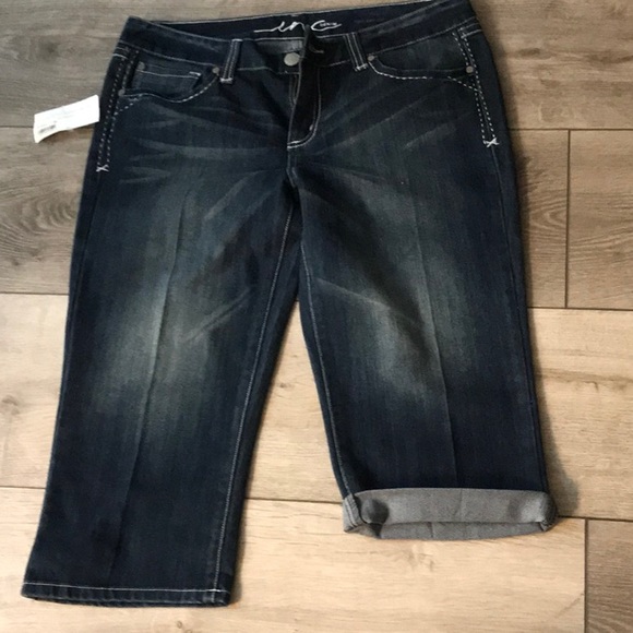 NWT INC DENIM JEAN CAPRIS SIZE 12P - Picture 1 of 6